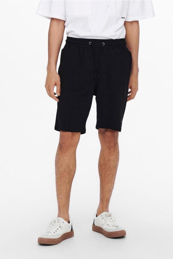 ONSNEIL SWEAT SHORTS 22015623 BLACK